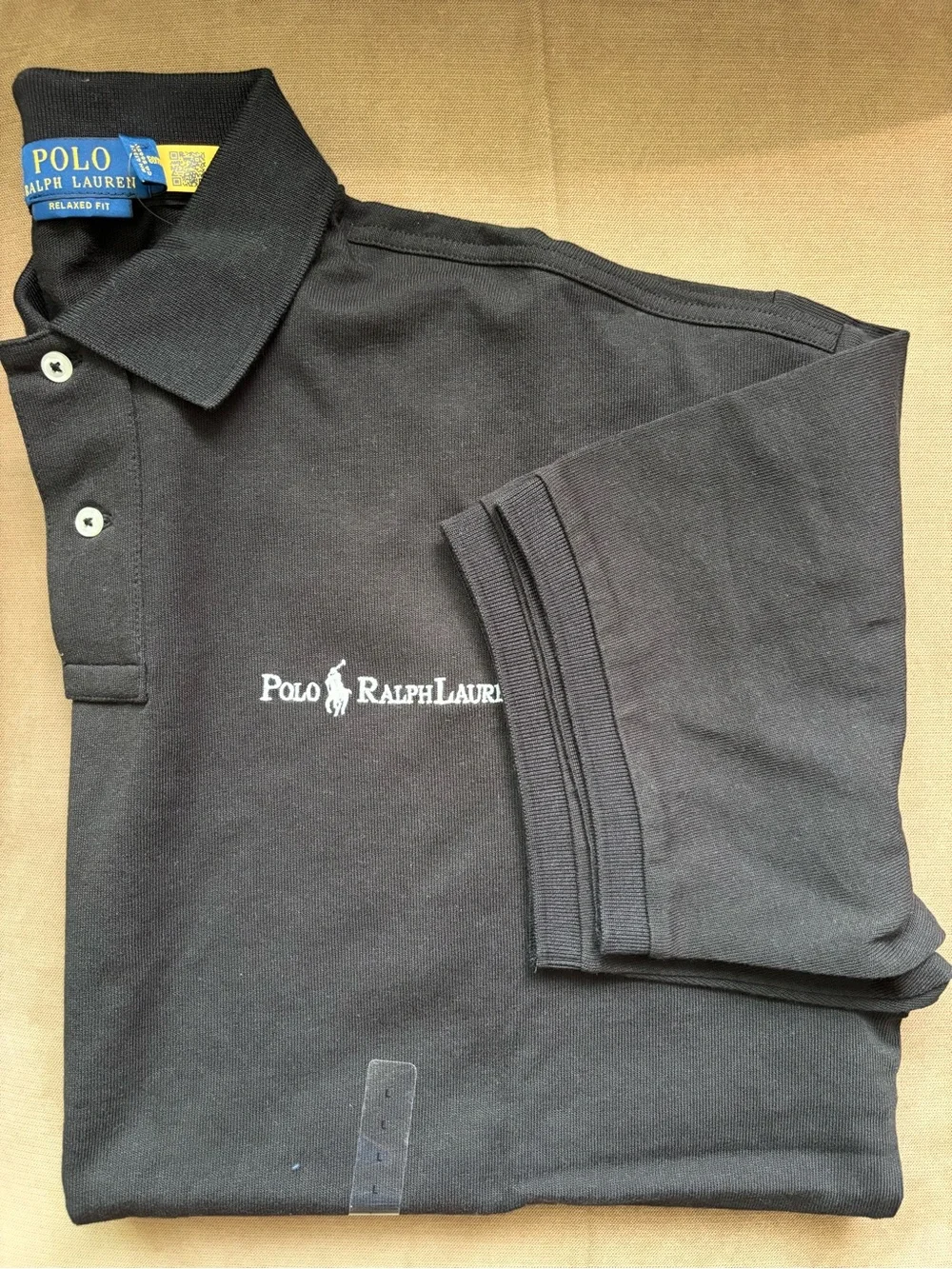Ralph Lauren Polo Relaxed Fit Black Men's Shirt